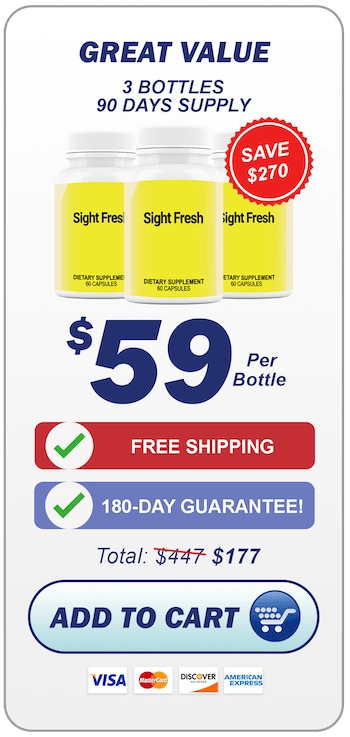 Sight Fresh three bottles order